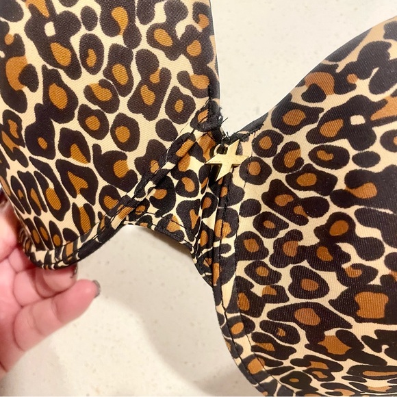 Fredericks of Hollywood Leopard Print Push-Up Bra - Picture 3 of 7